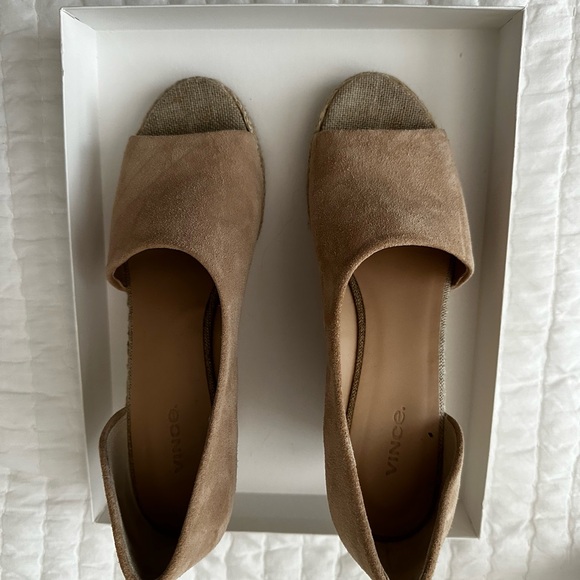 Vince Sutton Wedge Espadrille Sandal 8.5 - Picture 3 of 4